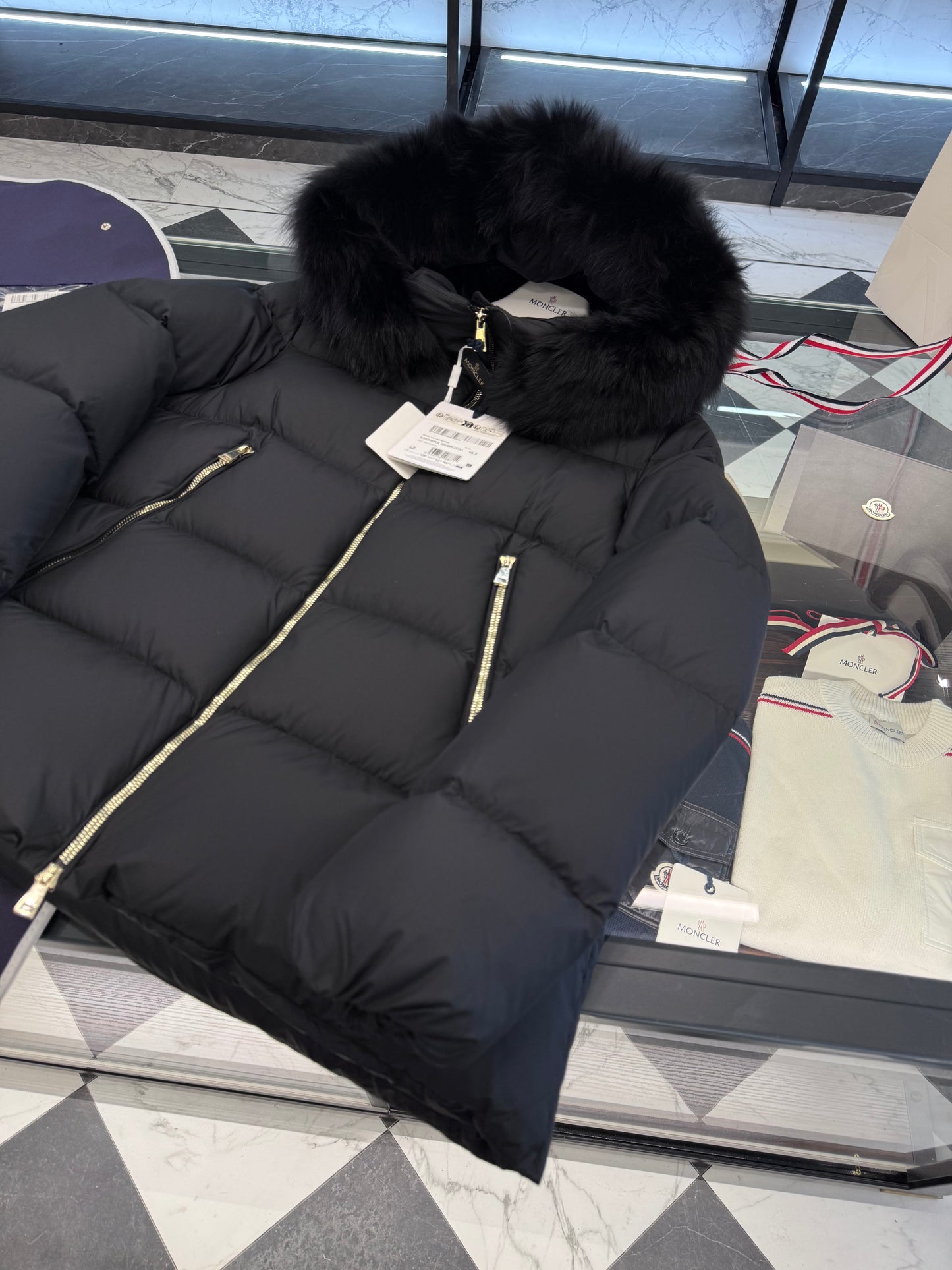 MONC LAICHEFUR JACKET