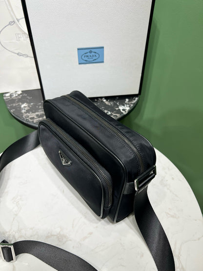 PD SMALL RE-NYLON SHOULDER BAG