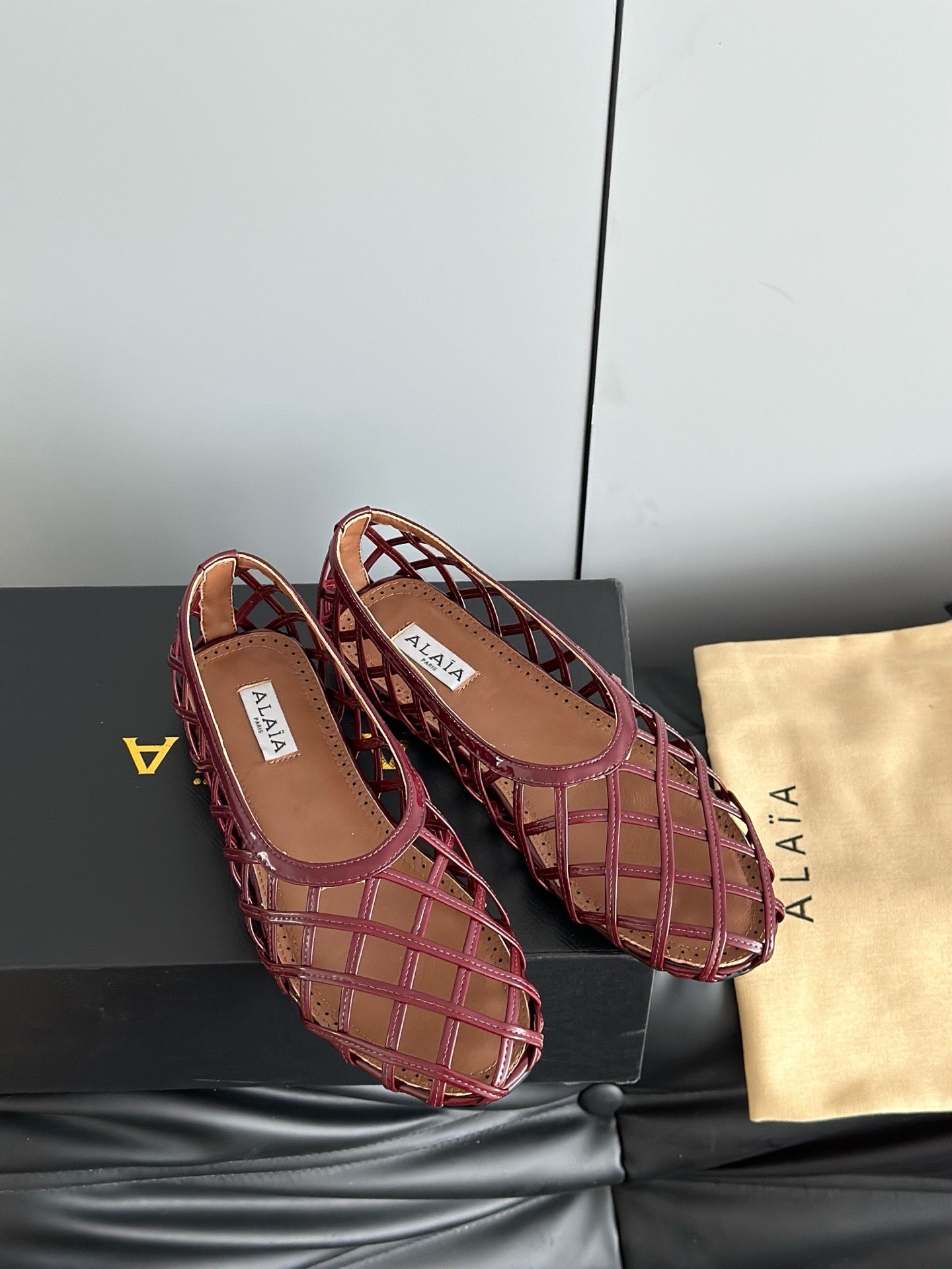 ALAIA BALLET FLATS