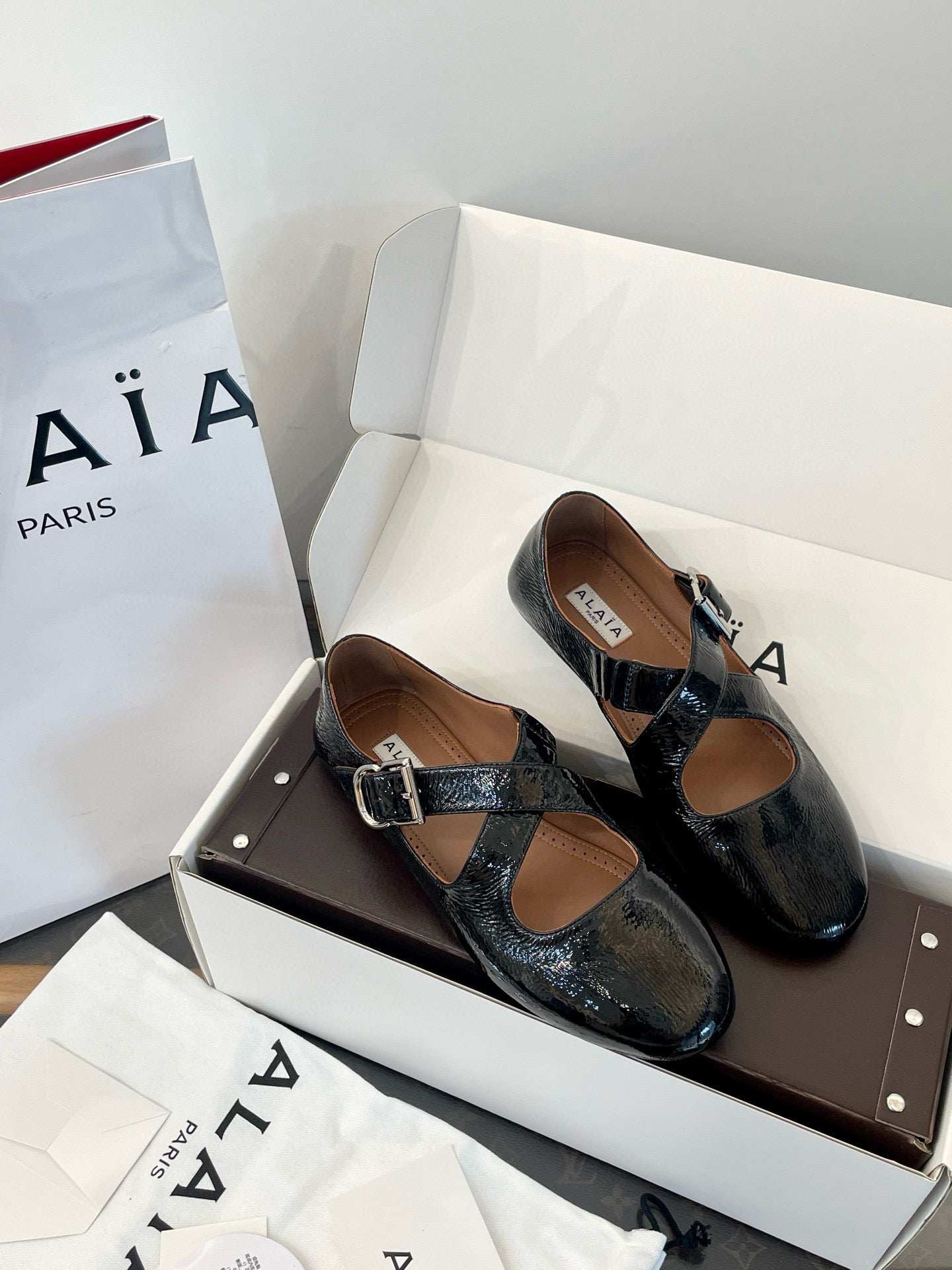 ALAIA BALLET FLATS