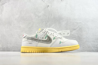 NIKE x OFF WHITE DUNK LOW LOT 1 TRAINERS