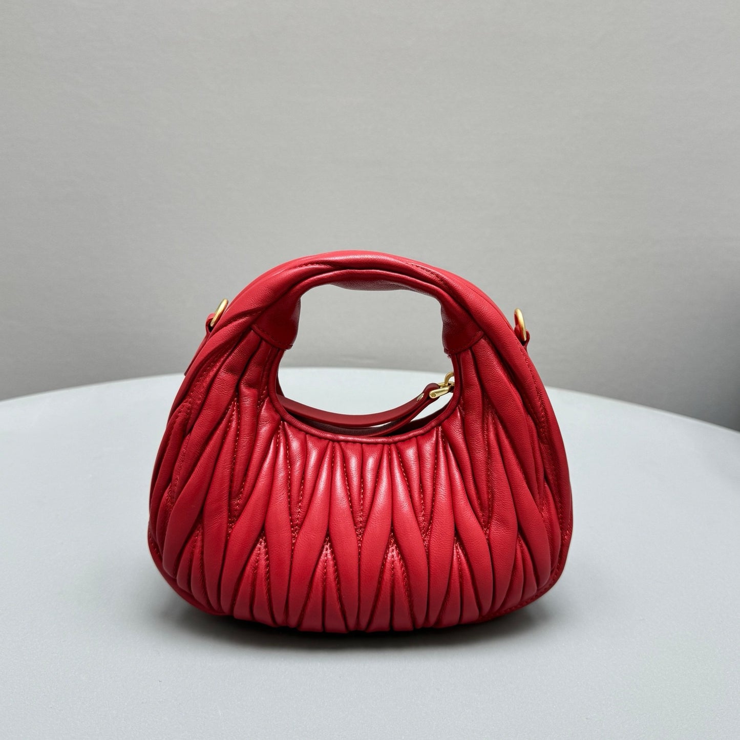 MIU M WANDER MINI HOBO BAG