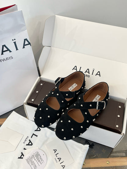 ALAIA BALLET FLATS