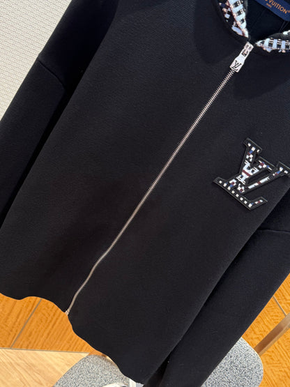 LOU ZIP SWEATSHIRT