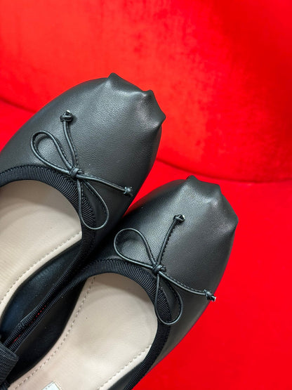 MIU M BALLERINA FLATS