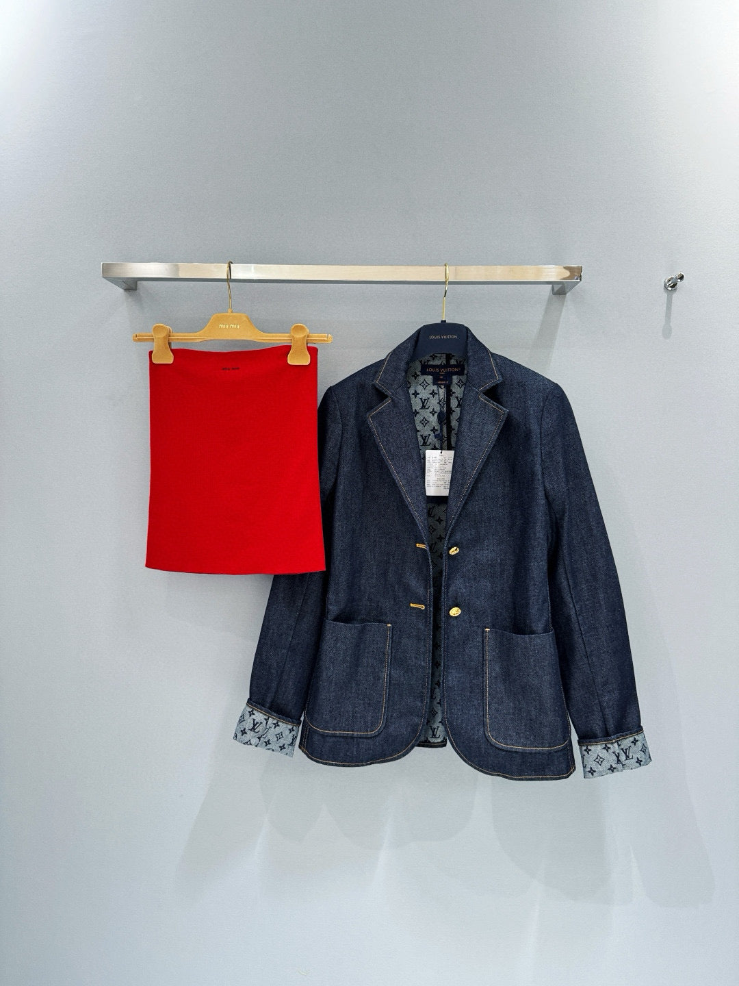LOU DENIM BLAZER