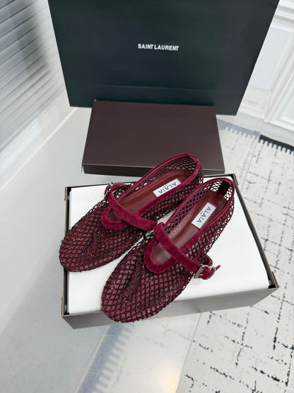 ALAIA BALLET FLATS