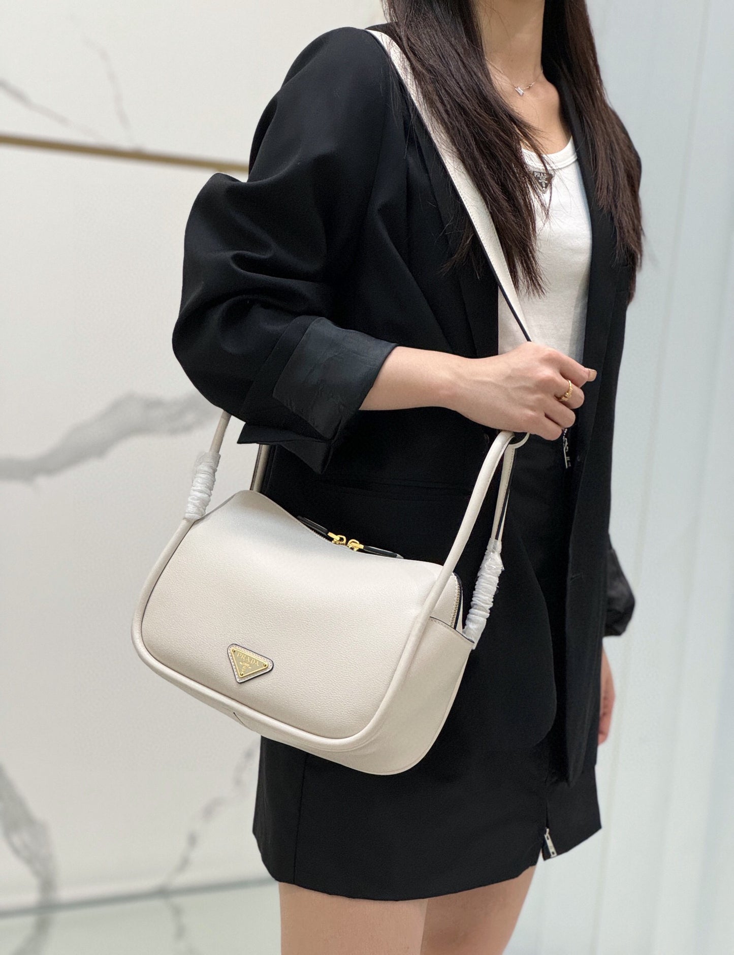 PD LEATHER HANDBAG