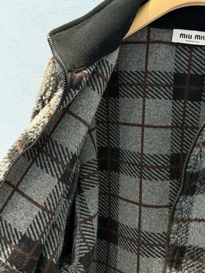 MIU M ZIP JACKET