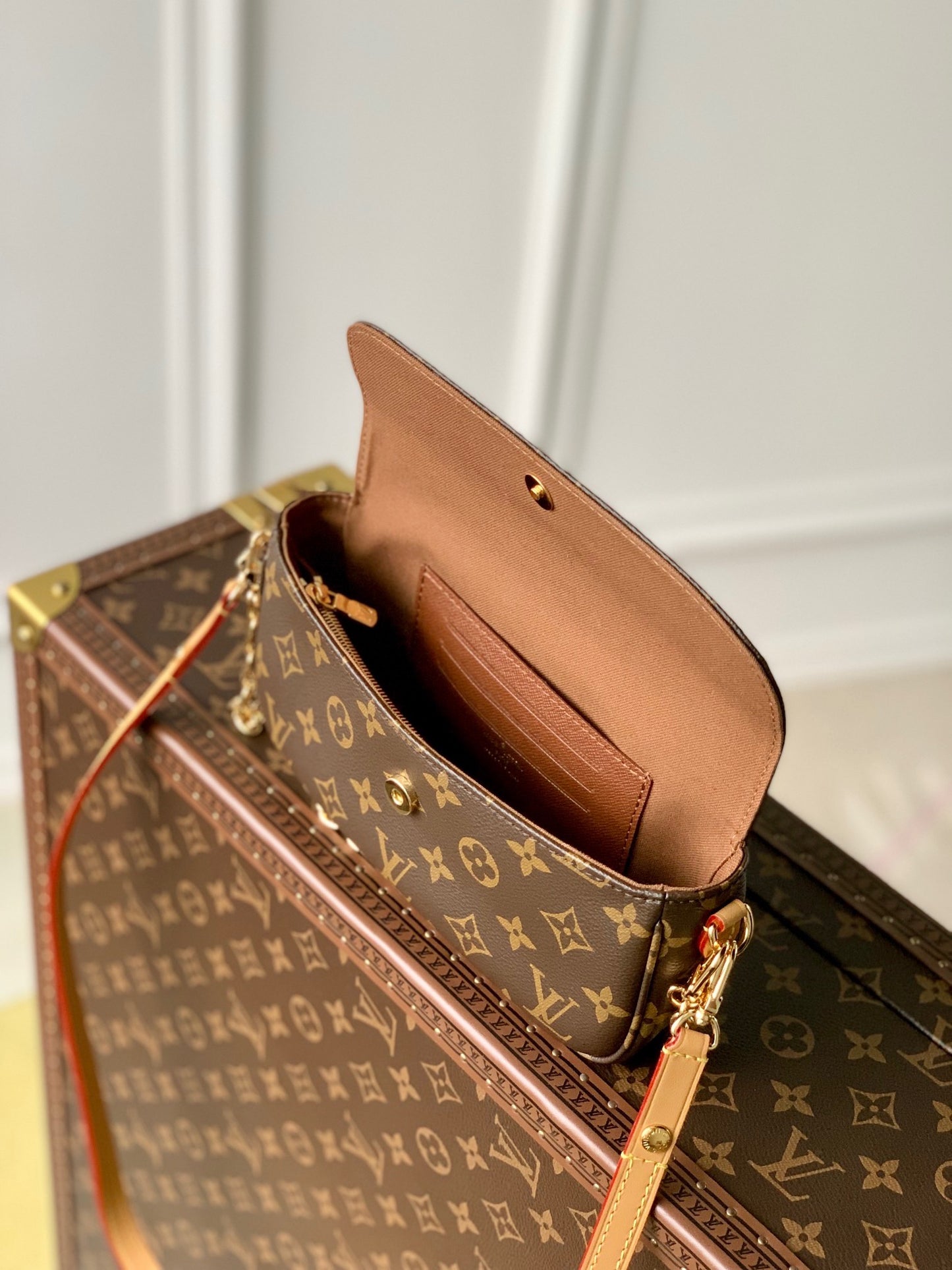 LOU IVY WALLET ON CHAIN BAG