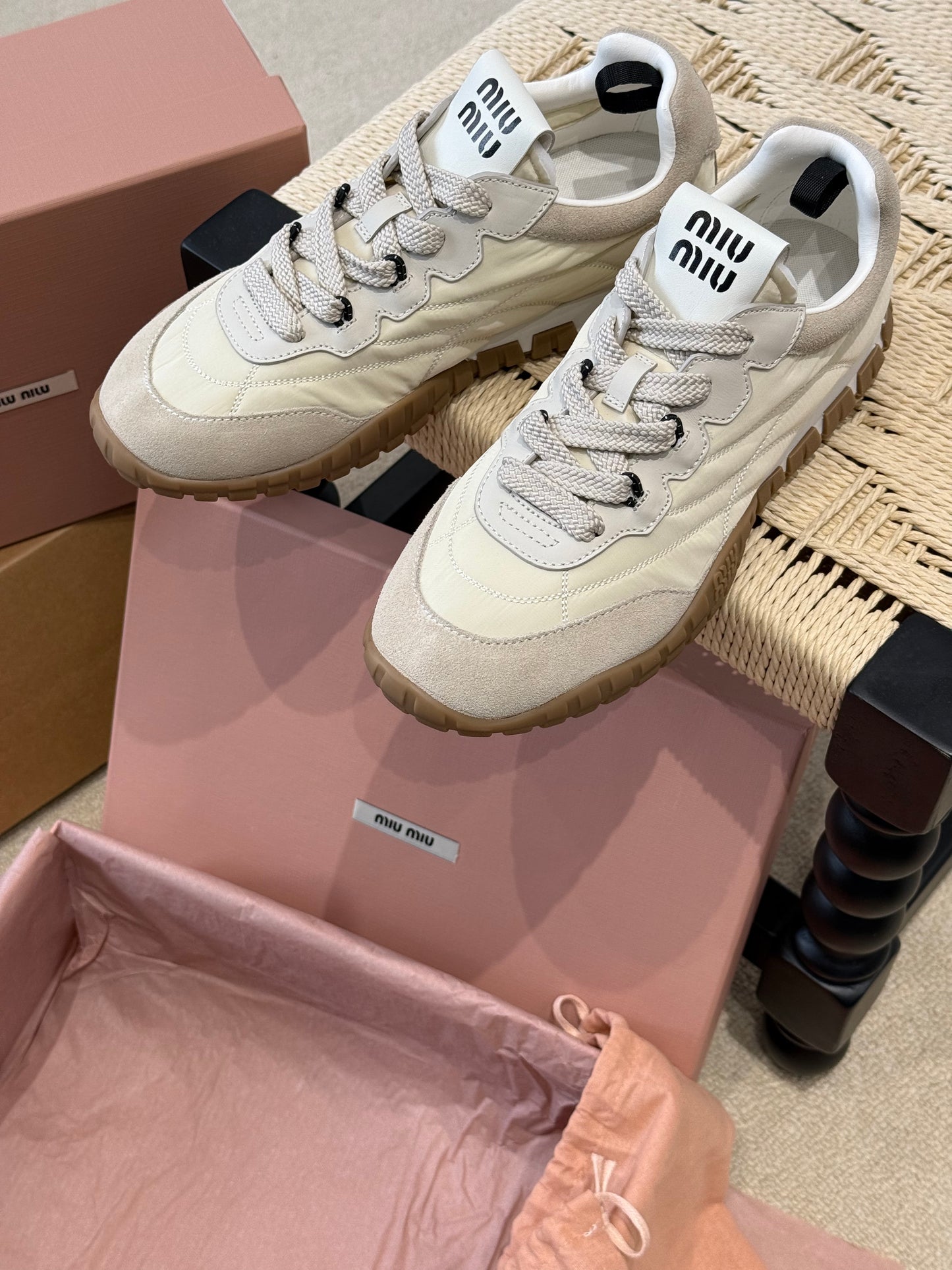 MIU M TYRE SNEAKERS