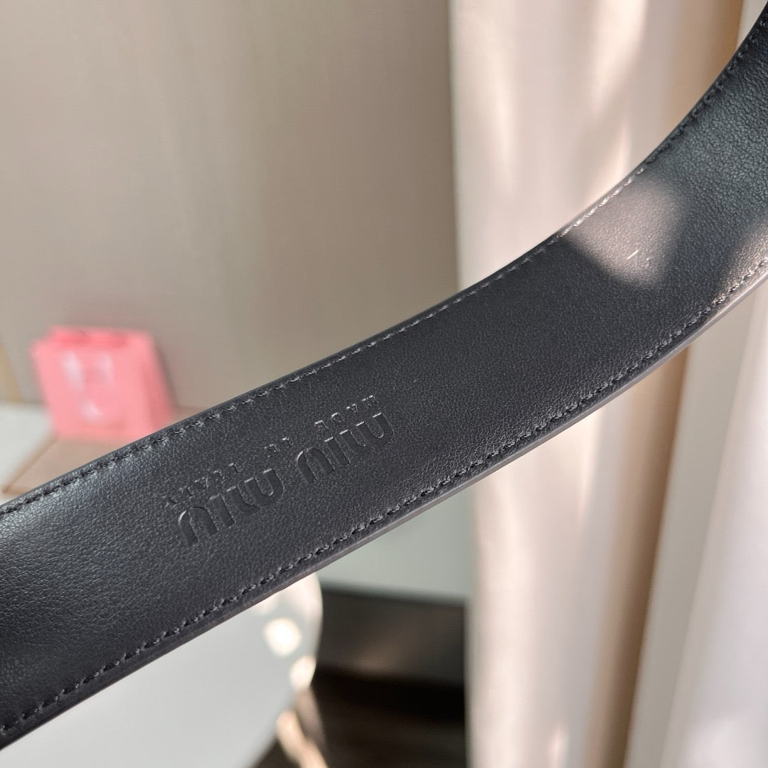 MIU M BELT 3.5 CM