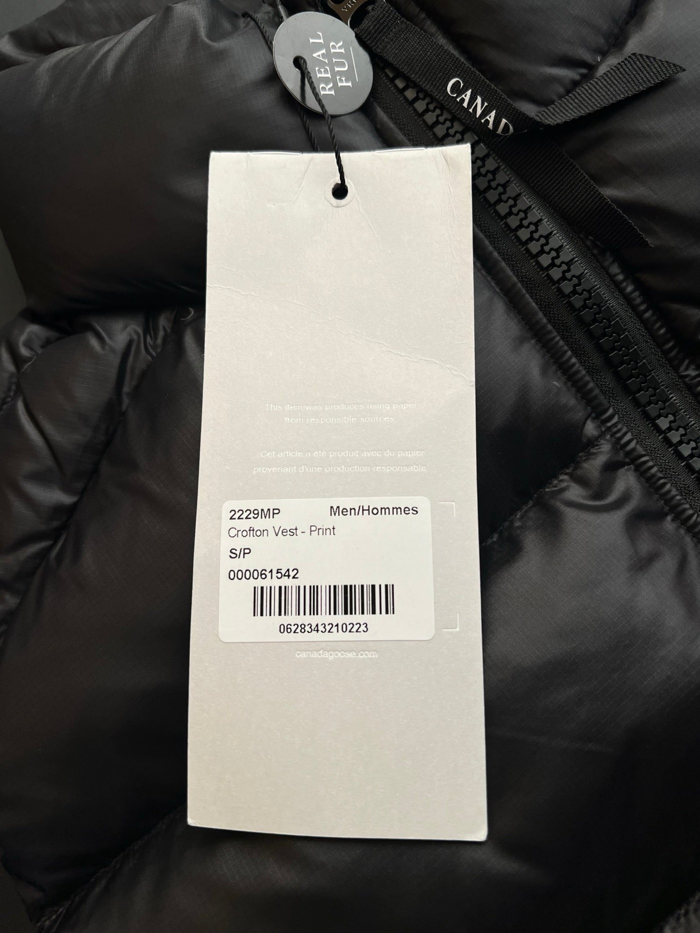 CANADA G VEST