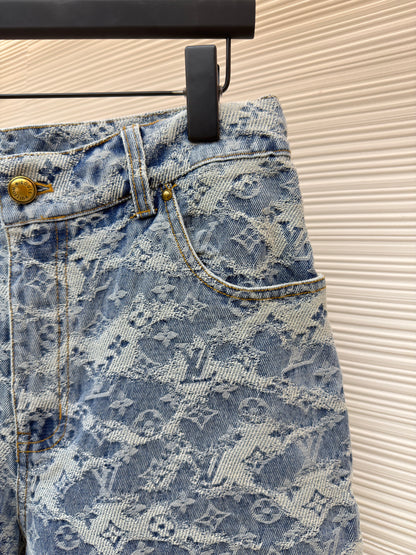 LOU DENIM SHORTS