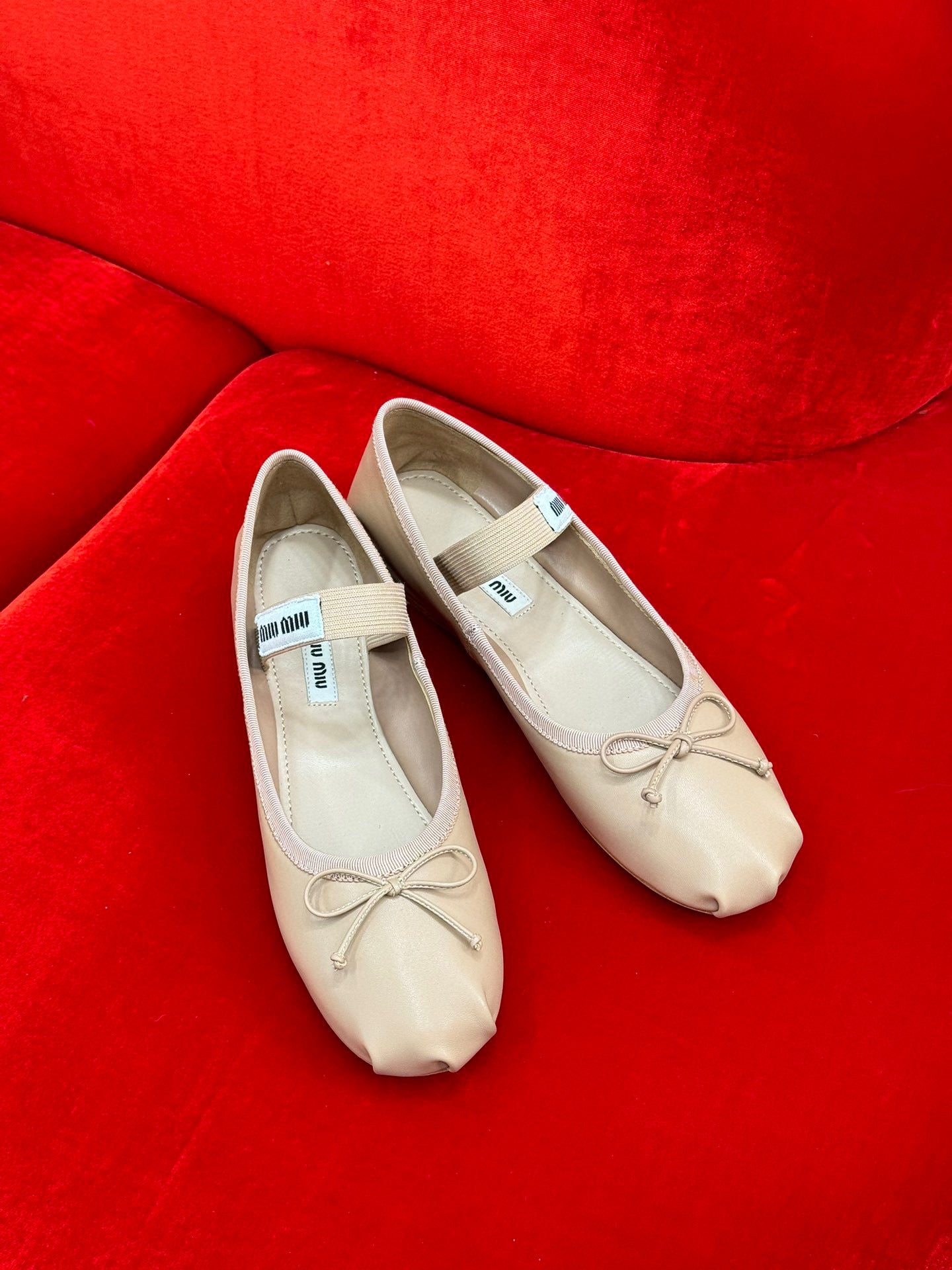 MIU M BALLERINA FLATS