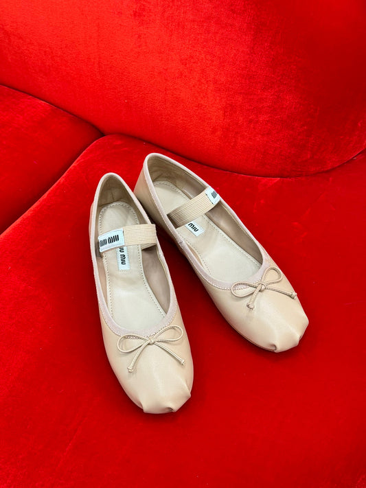 MIU M BALLERINA FLATS