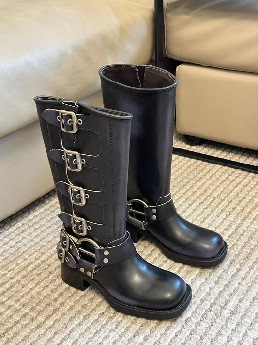 MIU M BOOTS