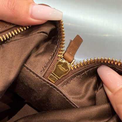 MIU M NAPPA LEATHER TOP HANDLE BAG