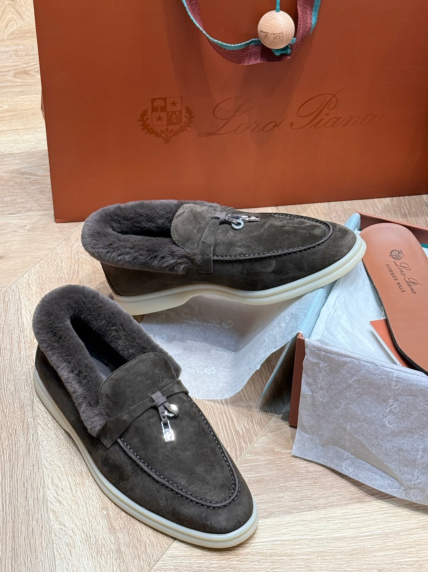 LORO P SUMMER CHARMS LOAFERS