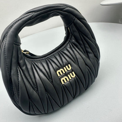 MIU M WANDER MINI HOBO BAG