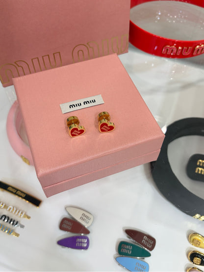 MIU M EARRINGS