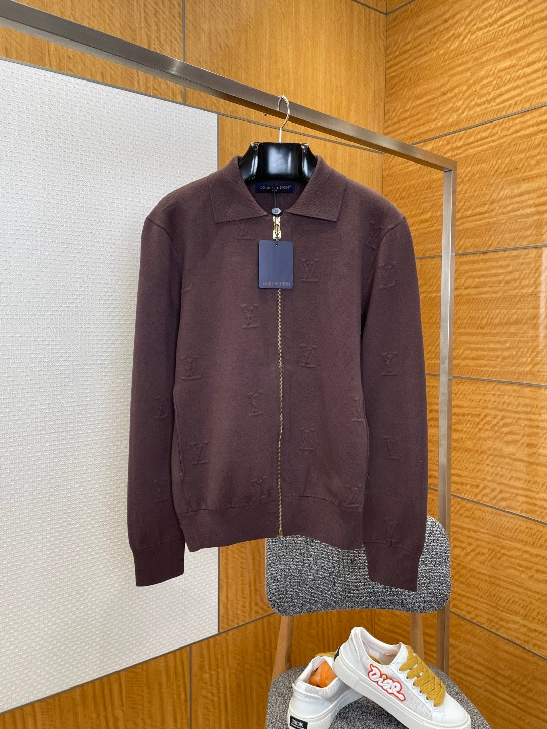 LOU ZIP CARDIGAN