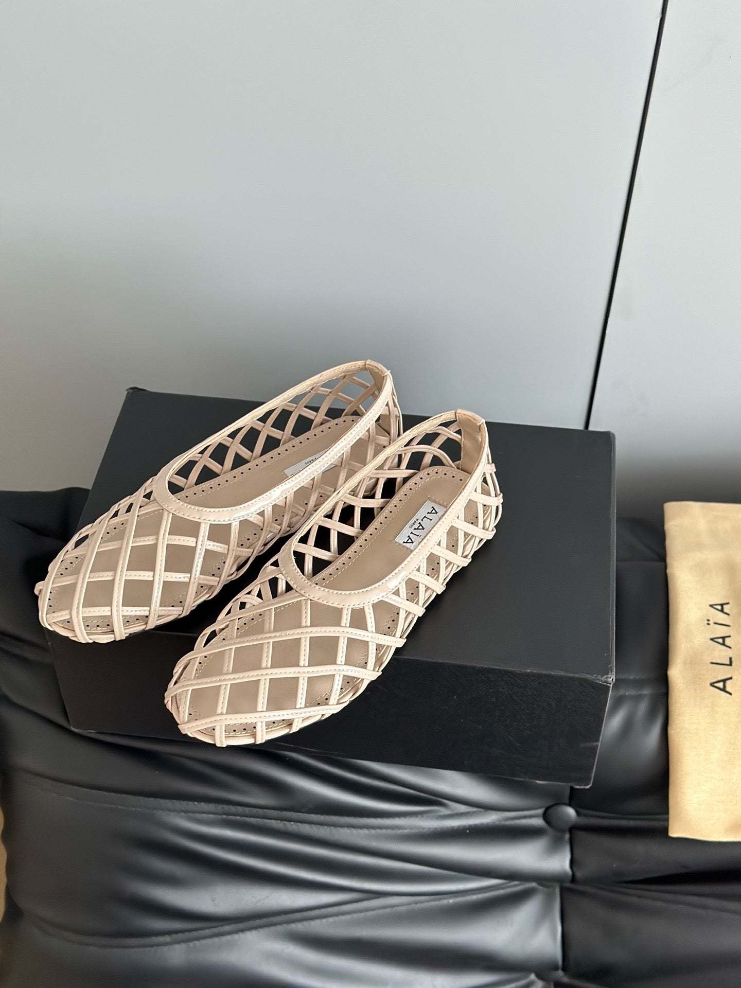 ALAIA BALLET FLATS