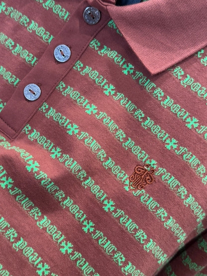 CHROME H POLO SHIRT