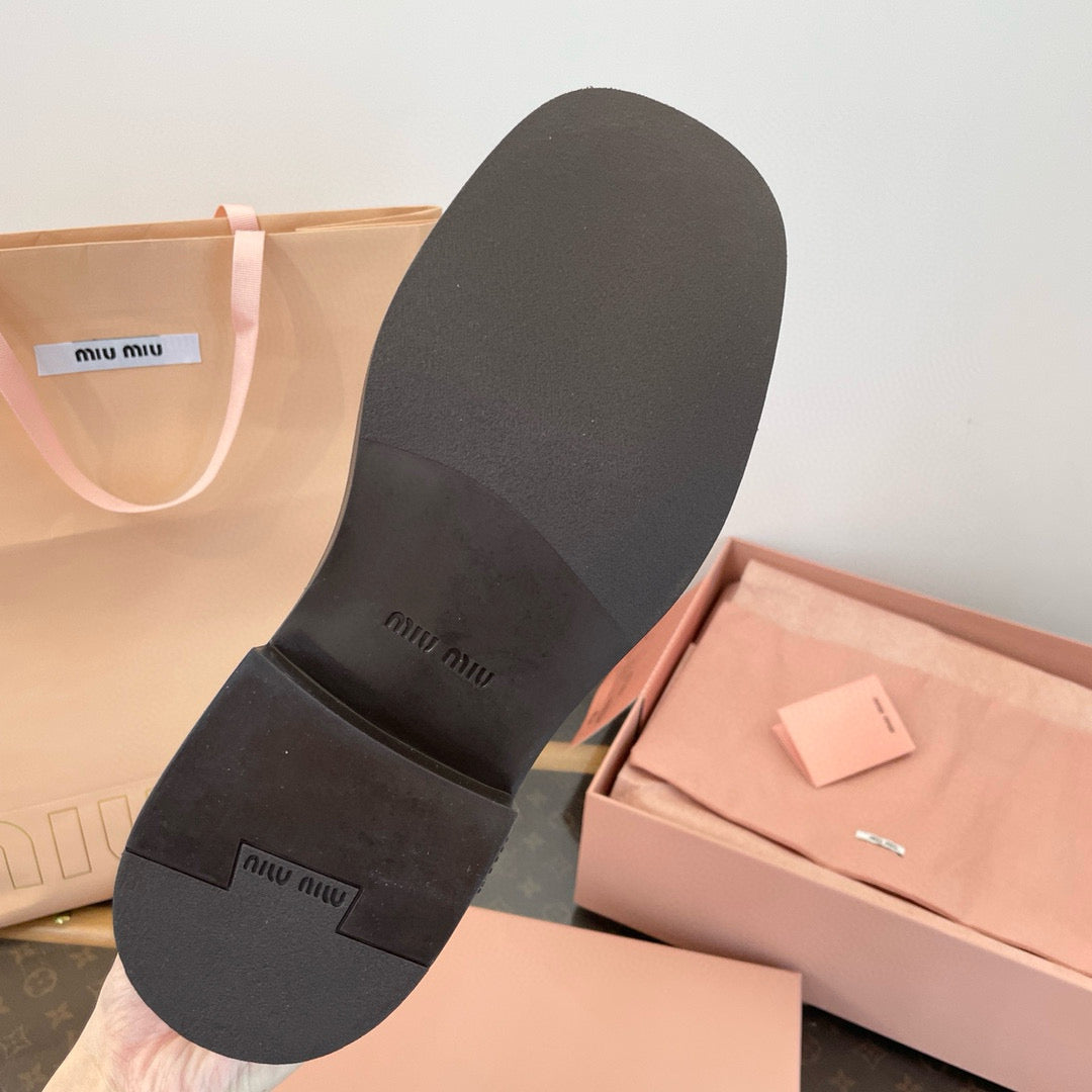 MIU M BOOTS