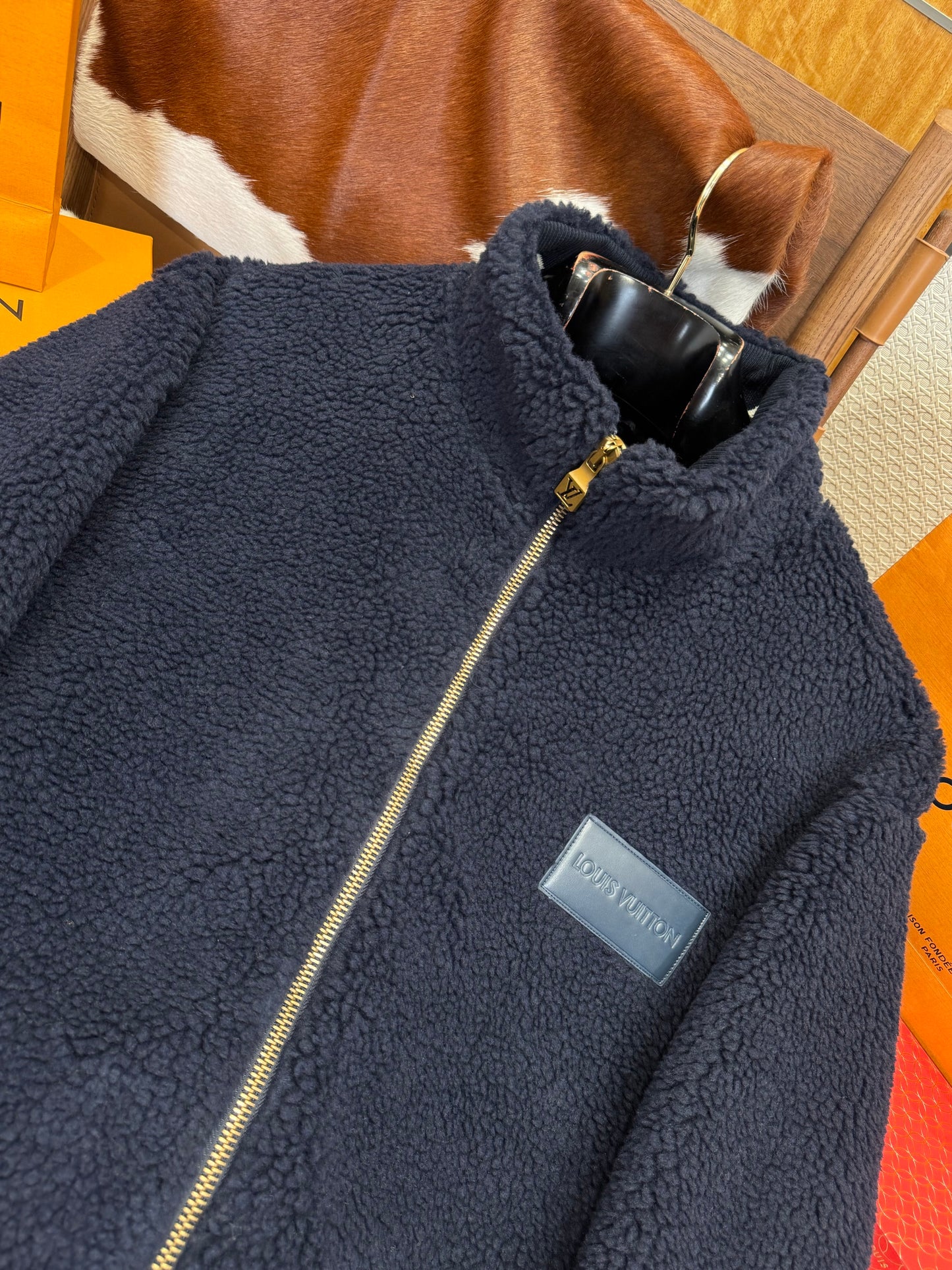 LOU ZIP FLEECE JACKET
