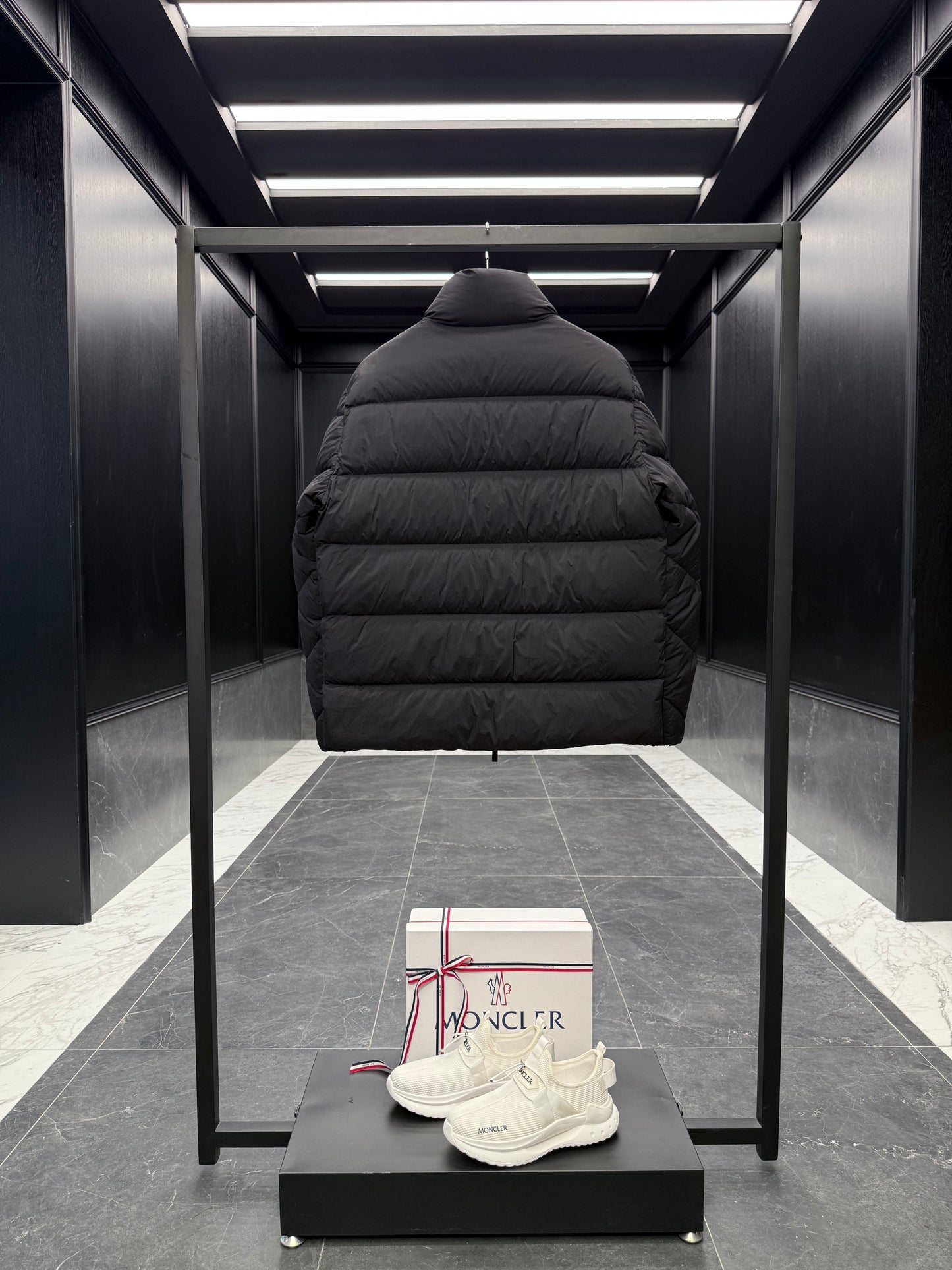 MONC MATT BLACK JACKET