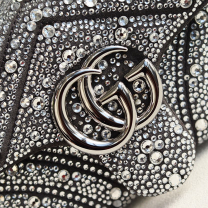 GG MARMONT CRYSTALS SMALL BAG