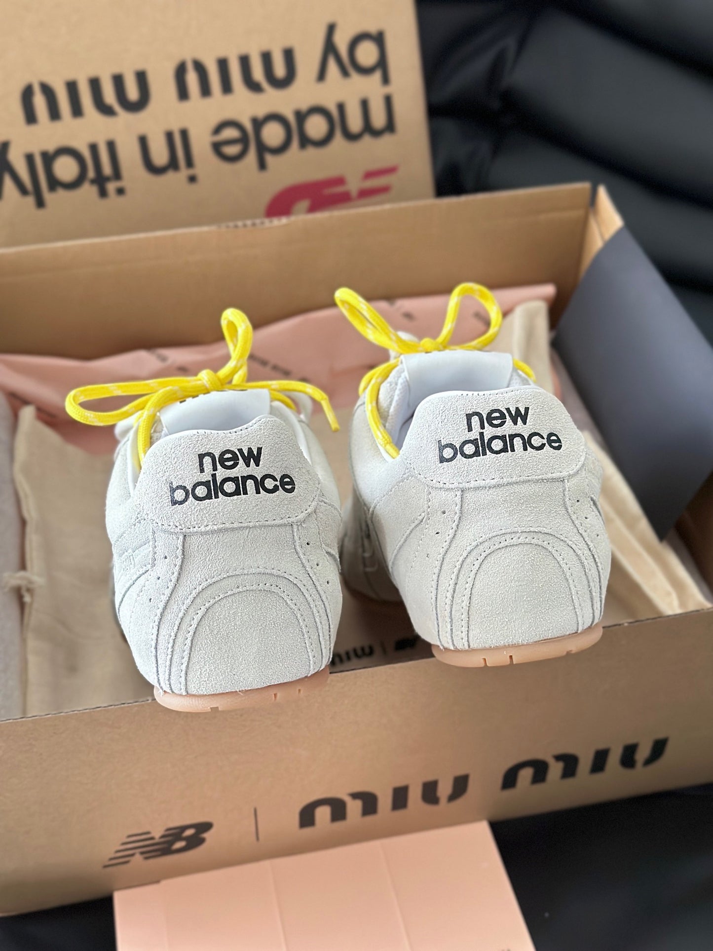 MIU M x NEW BALANCE TRAINERS