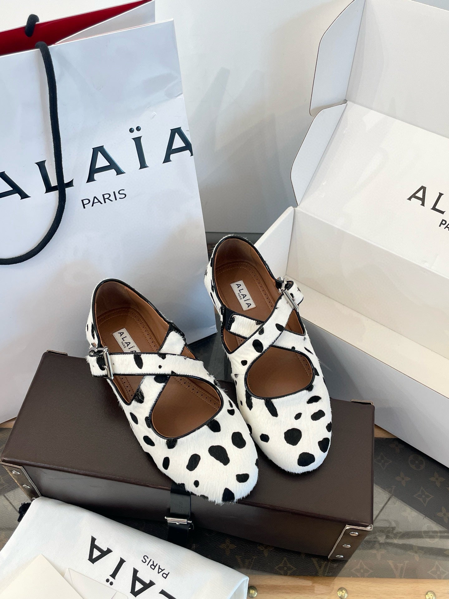 ALAIA BALLET FLATS