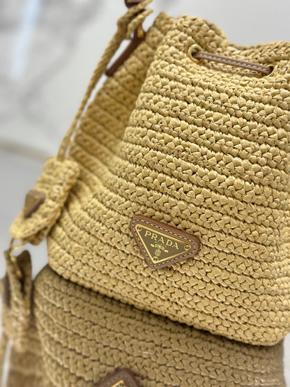 PD CROCHET MINI BUCKET BAG