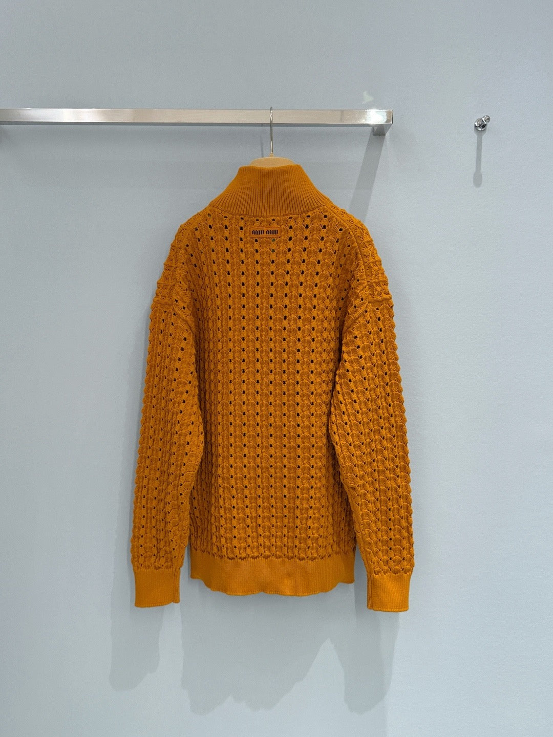 MIU M ZIP CARDIGAN