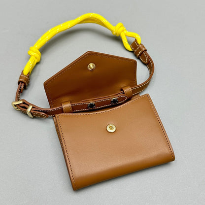 MIU M SHOULDER STRAP WALLET