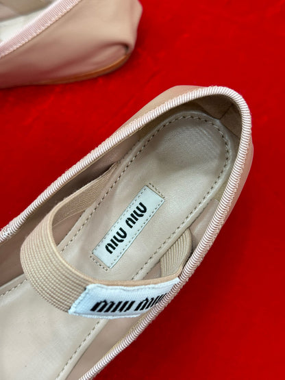 MIU M BALLERINA FLATS