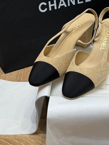 CC SLINGBACK PUMPS