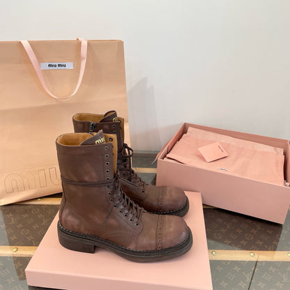 MIU M BOOTS