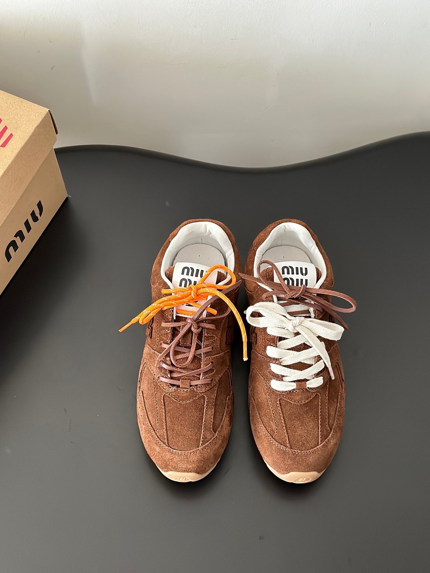 MIU M x NEW BALANCE TRAINERS