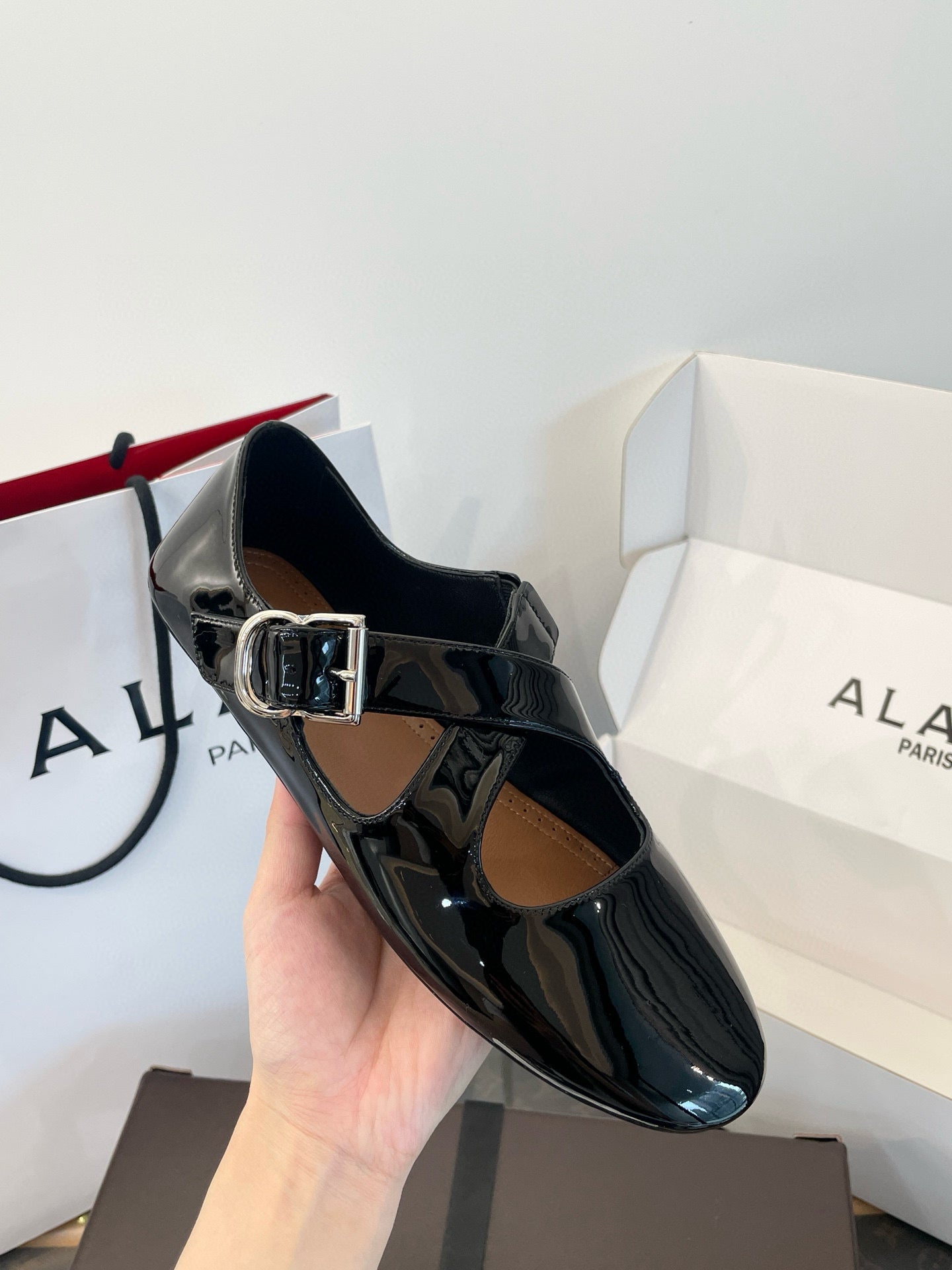 ALAIA BALLET FLATS