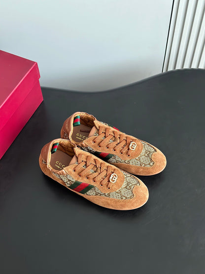 GG SHIFT CRYSTAL SNEAKERS