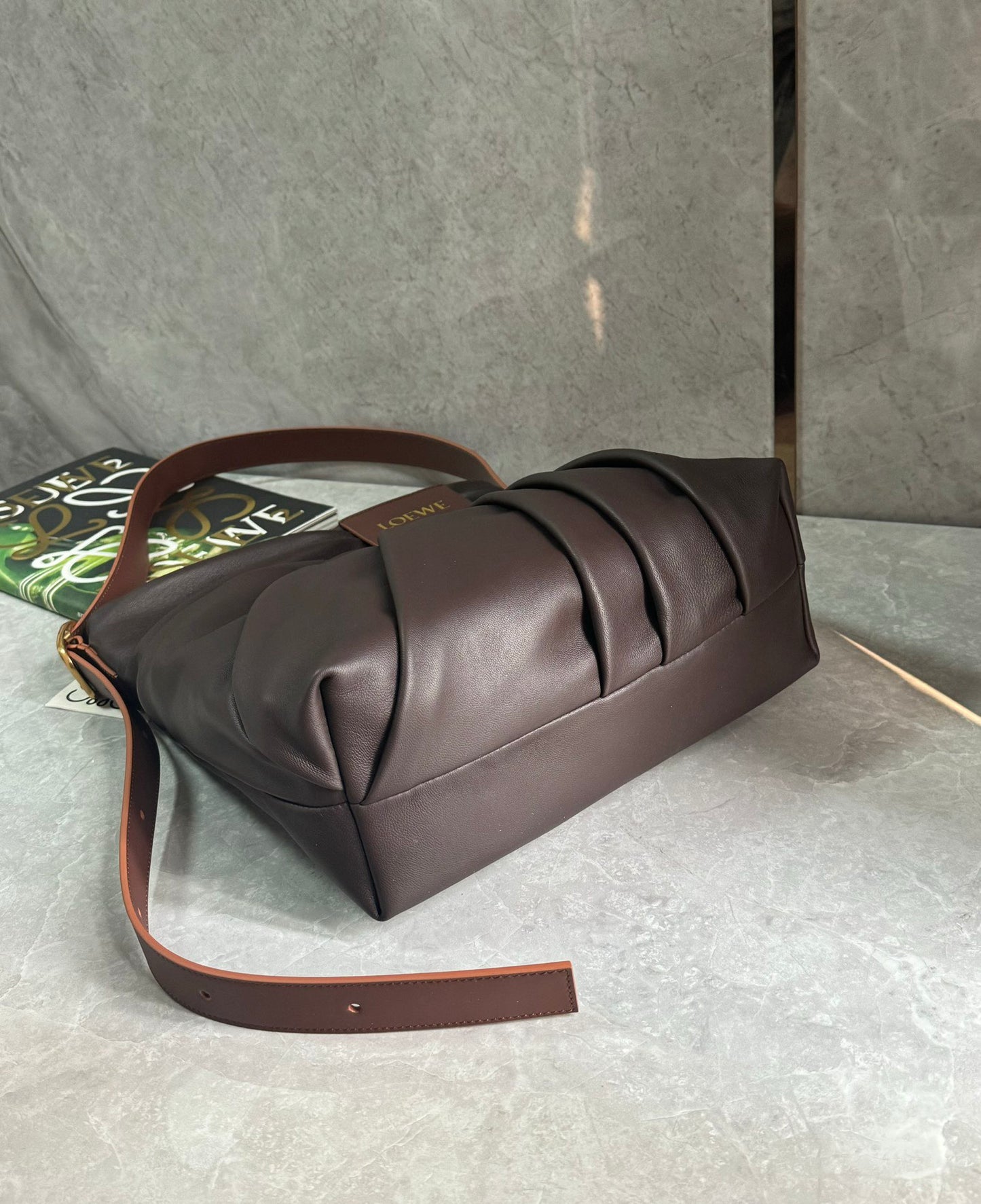 LOEW DRAPED TOTE BAG