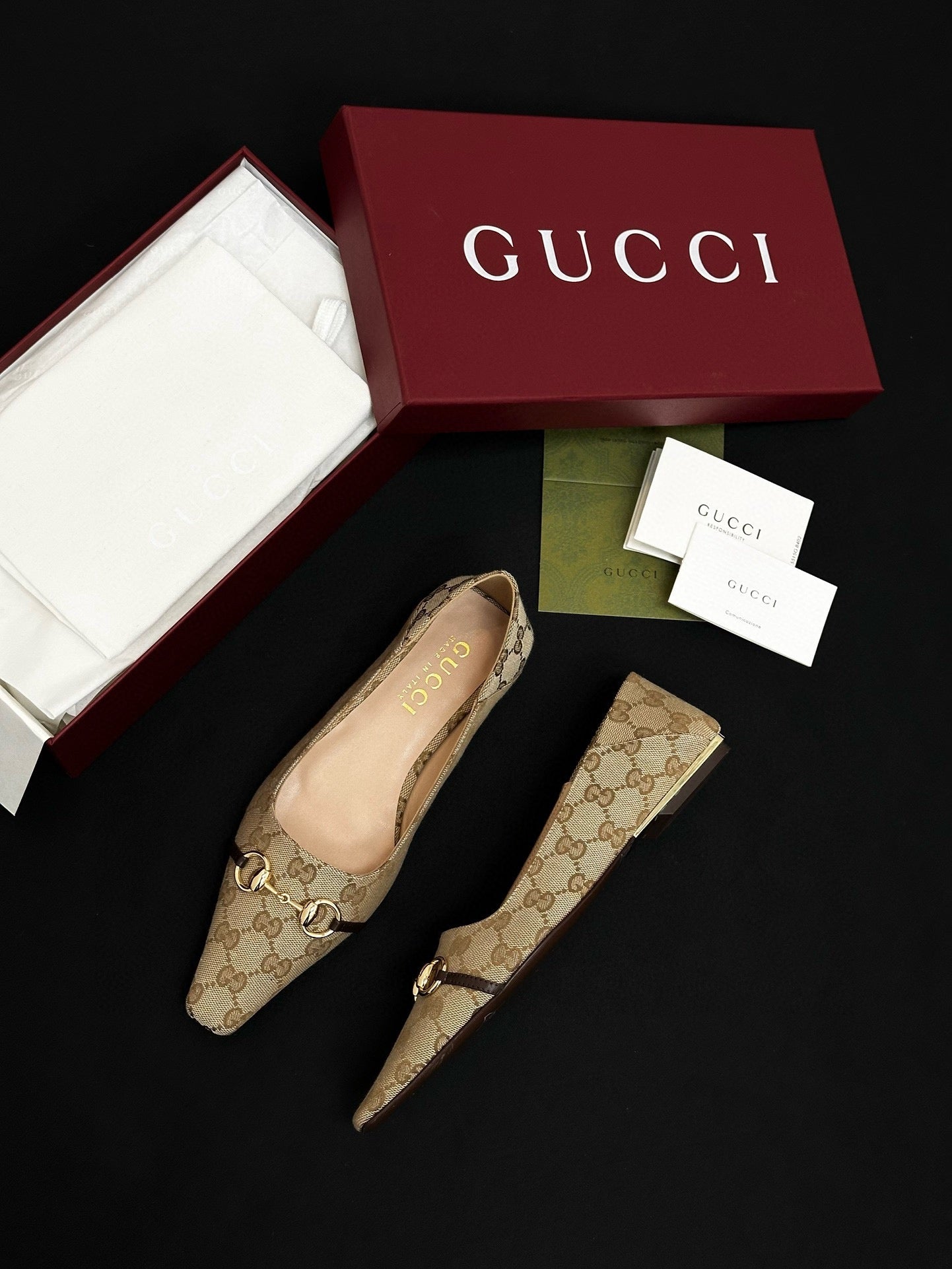 GG BALLET FLATS