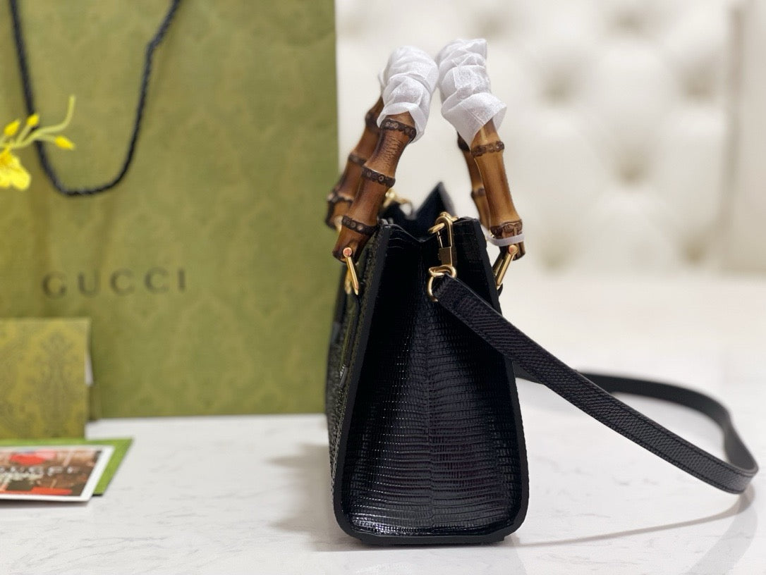 GG DIANA CRYSTALS SMALL TOTE BAG