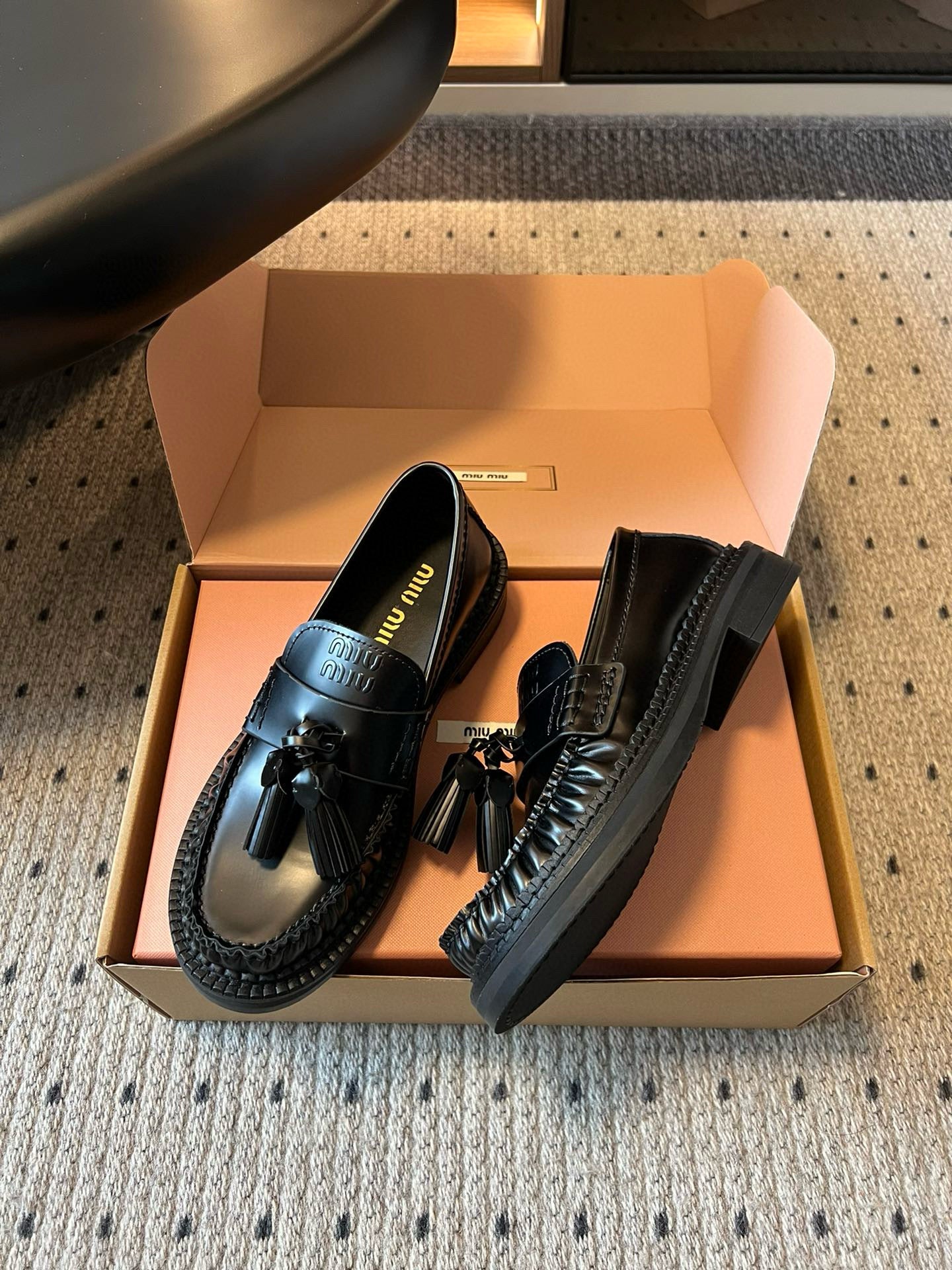 MIU M LOAFERS