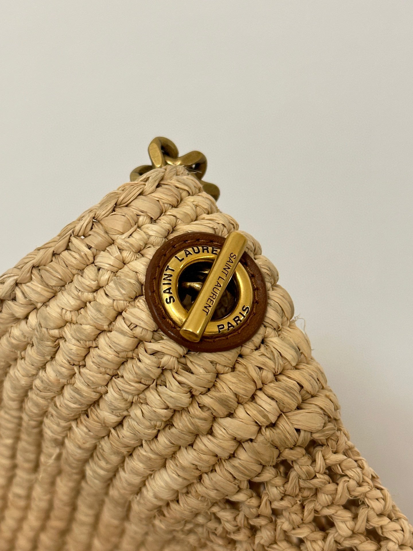 SL ICARE IN RAFFIA BAG