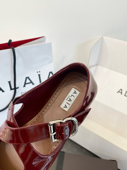 ALAIA BALLET FLATS