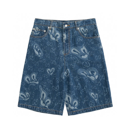 GG DENIM SHORTS